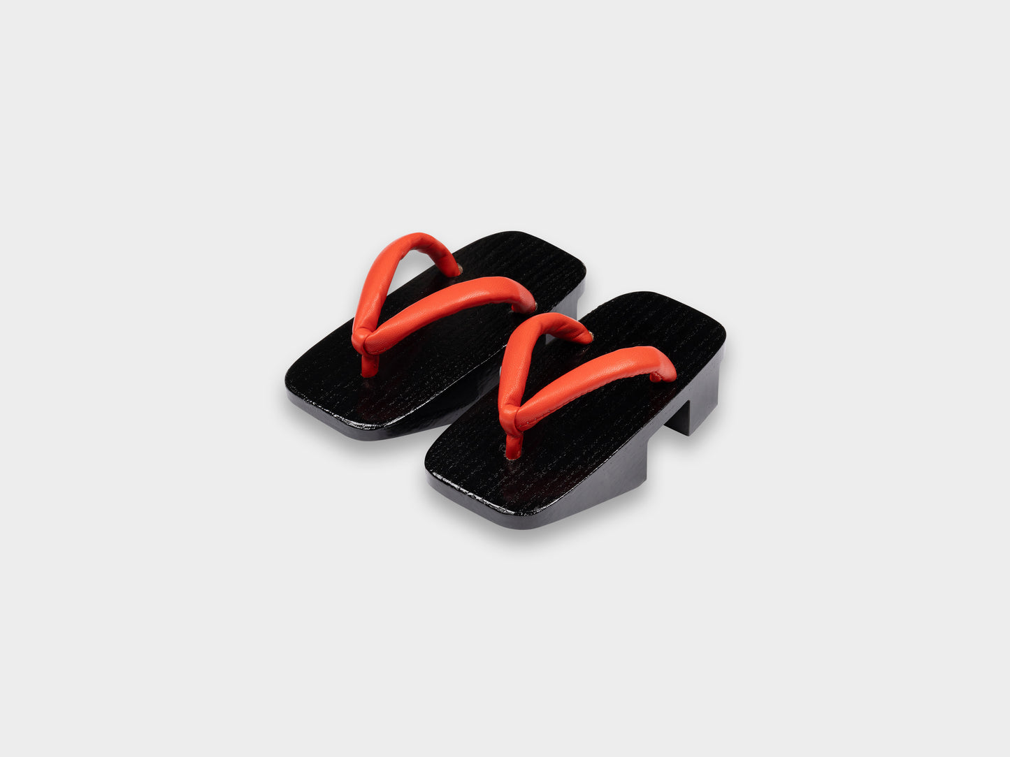 Hakimono Sekizua Kids Geta S BK-Cherry