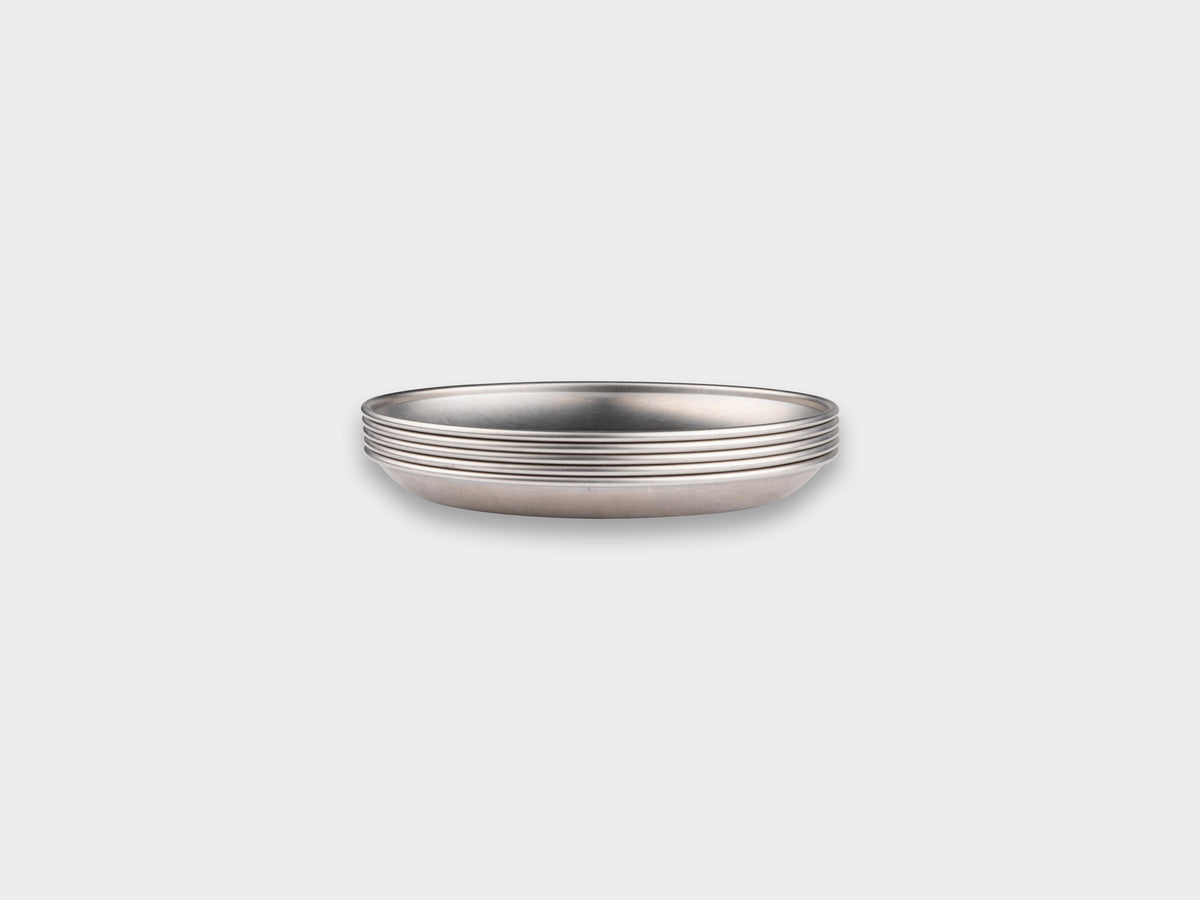 KM Stainless Oval Dish Used