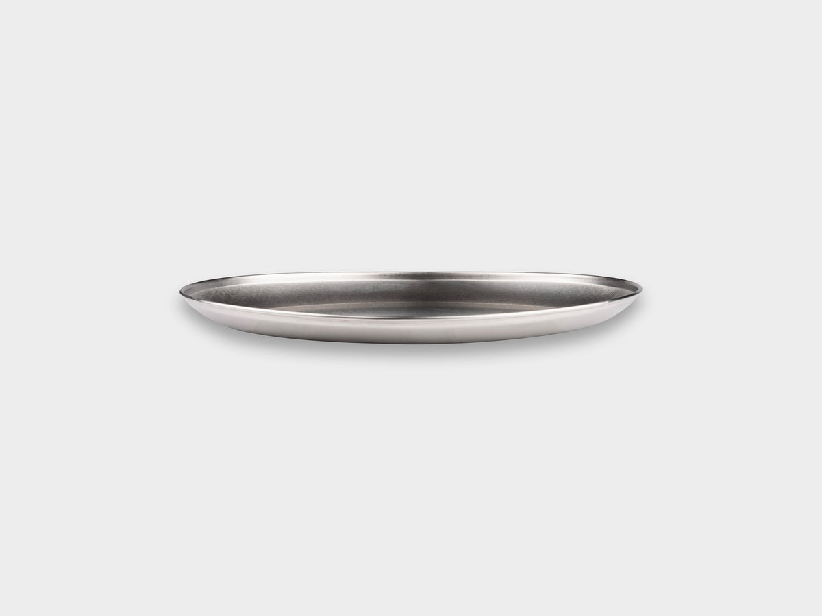 KM Stainless XL Oval Dish Used