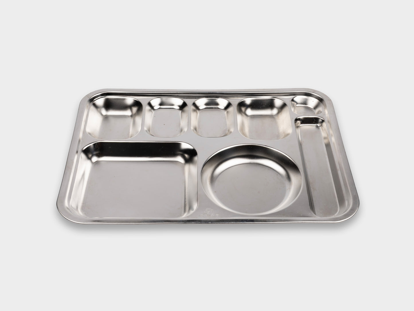 KM Stainless Large School Plate