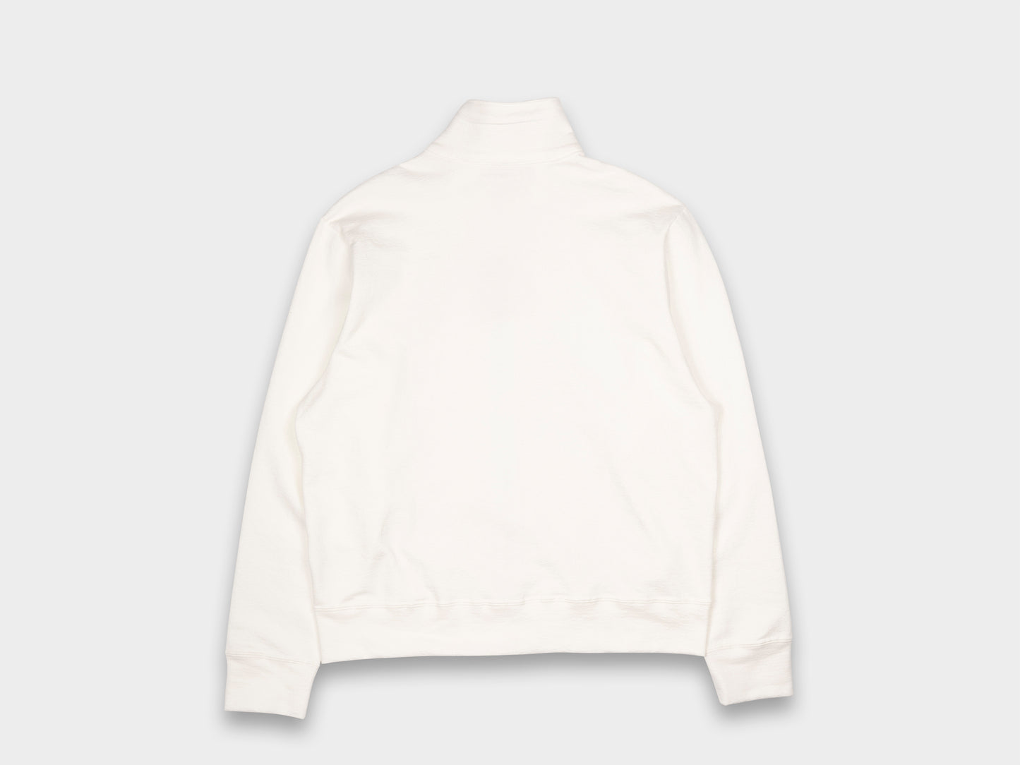 Lady White Co. Textured Full Zip White