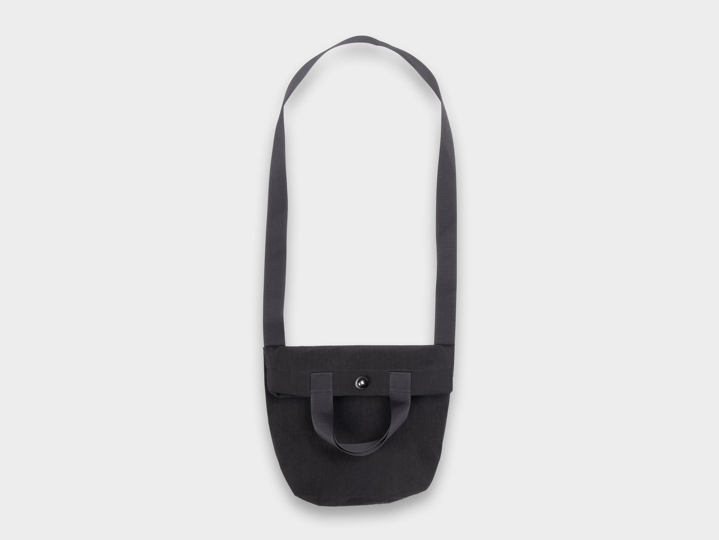 R0B4 "Mini Tote" Black Nylon