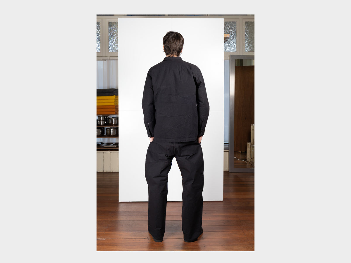R0D1 "Down Shirt-1" Black Wax