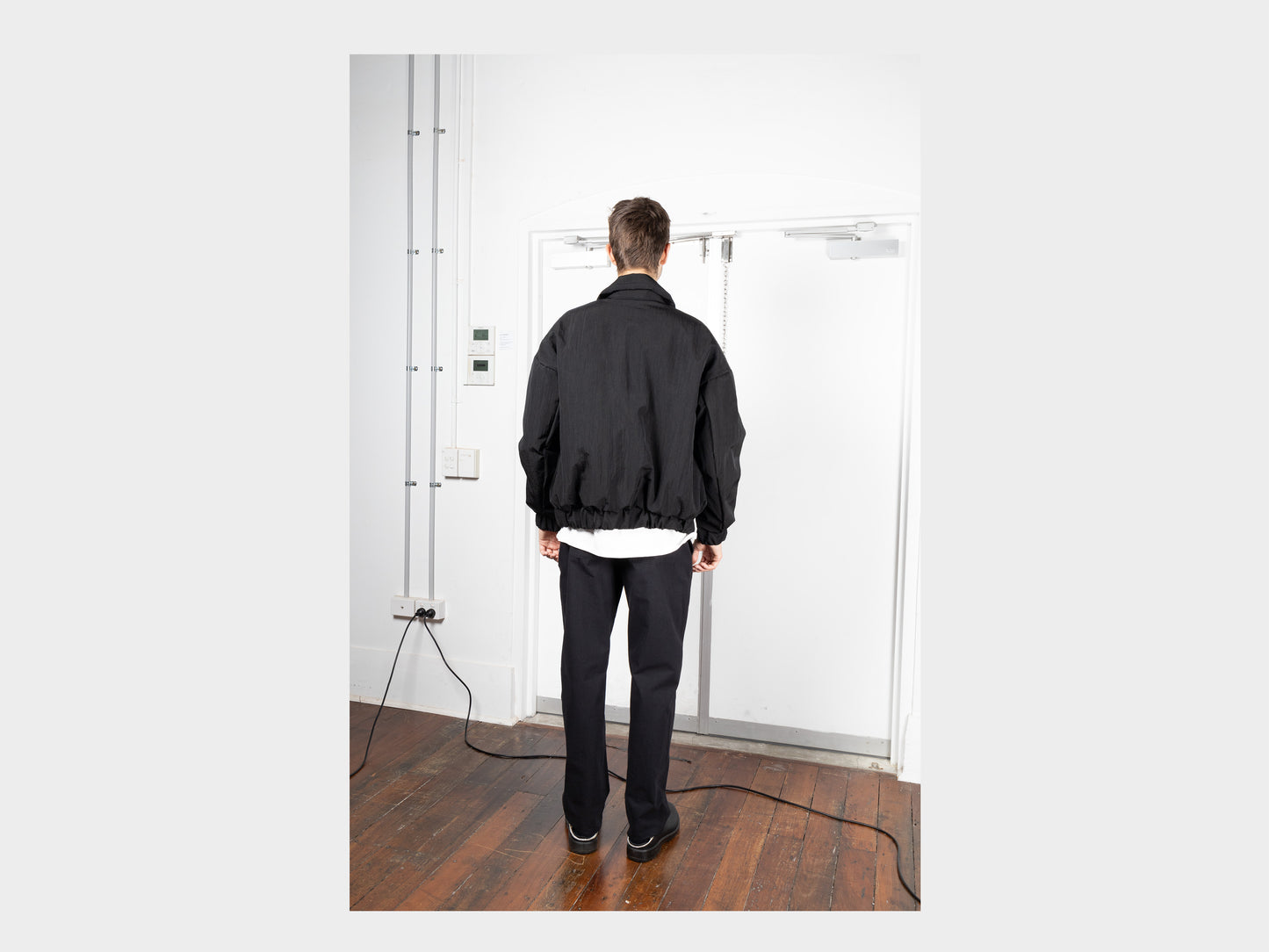 R0D3 "Down Blouson" Black Nylon