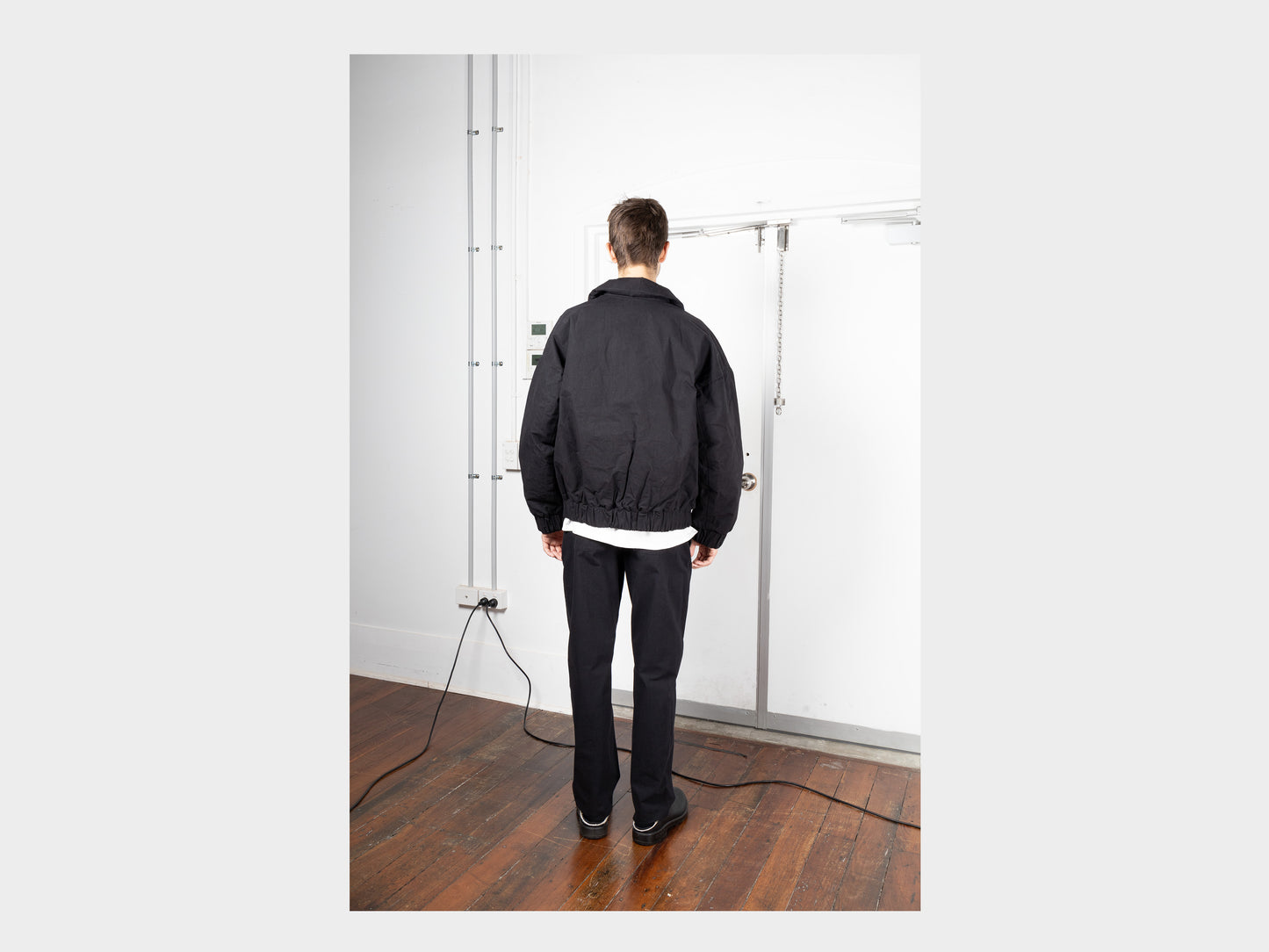 R0D3 "Down Blouson" Black Wax