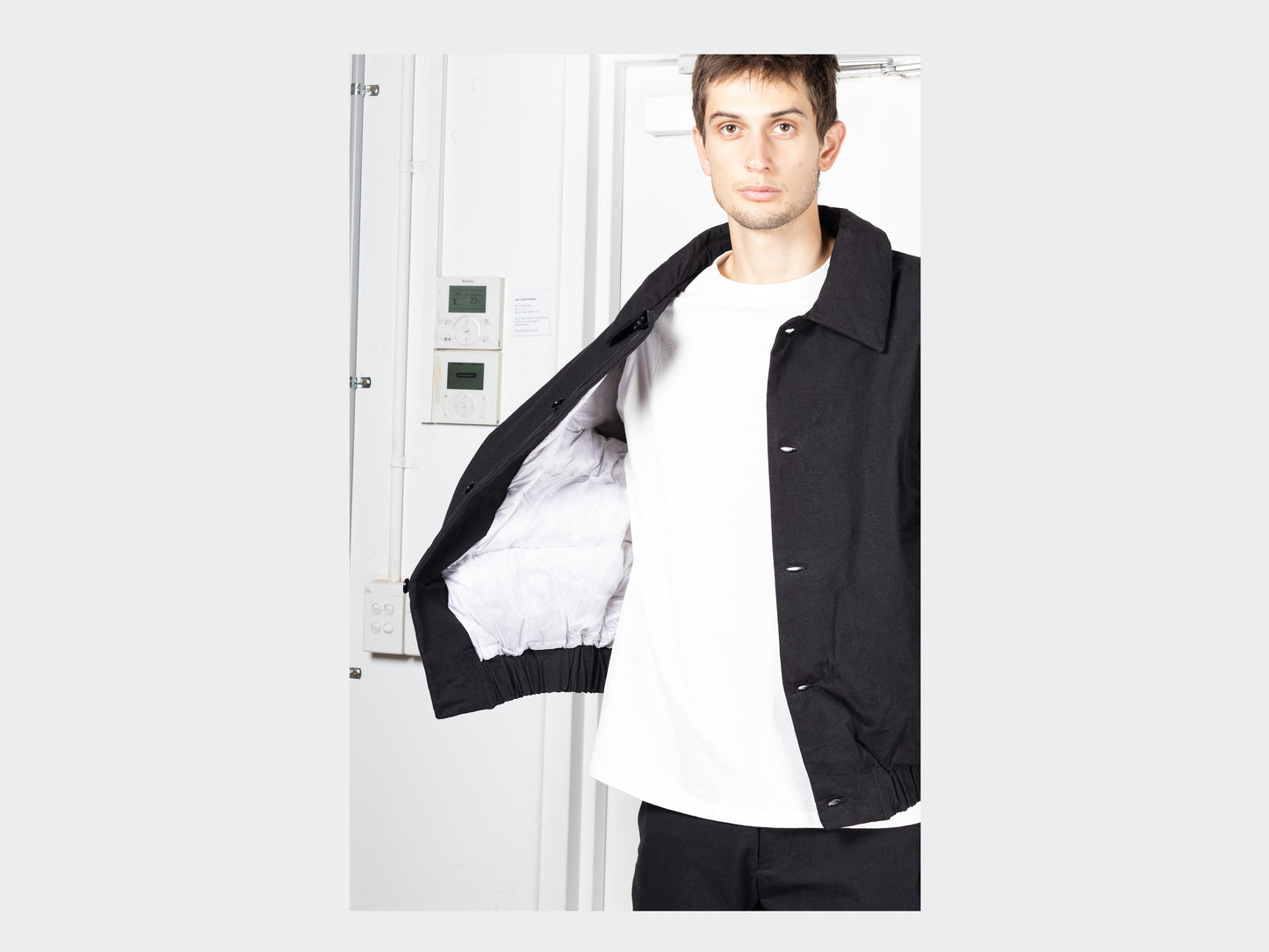 R0D3 "Down Blouson" Black Wax