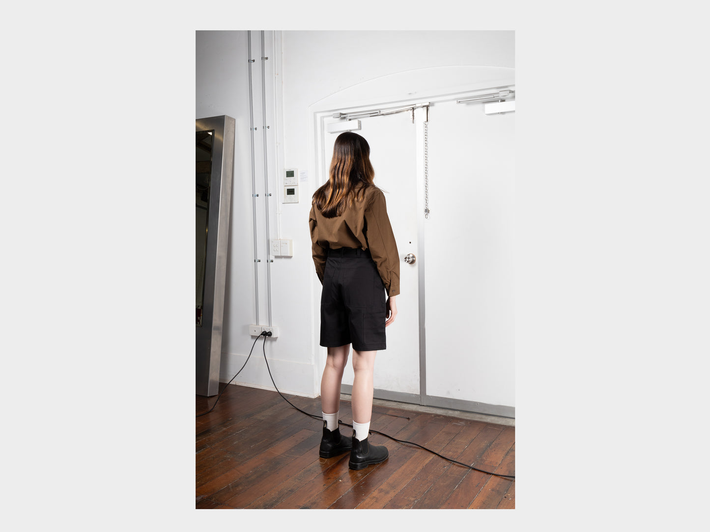 R0J7 "Jebok Shorts" Black Work