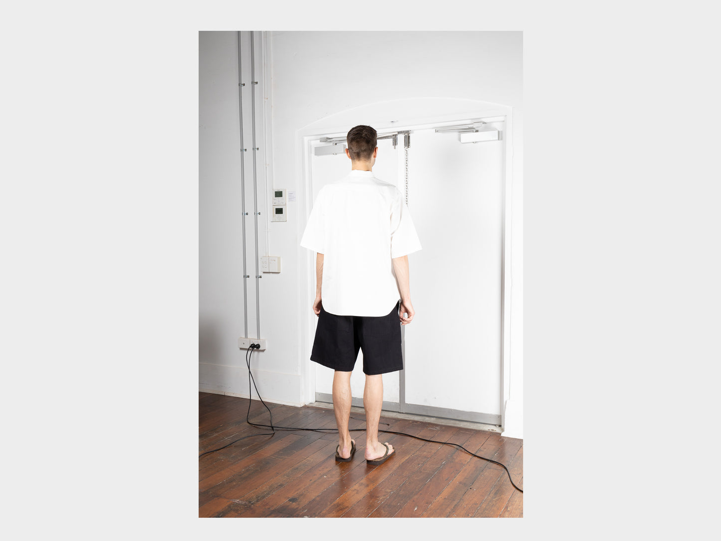 R0P7 "Easy Shorts" Black Wash