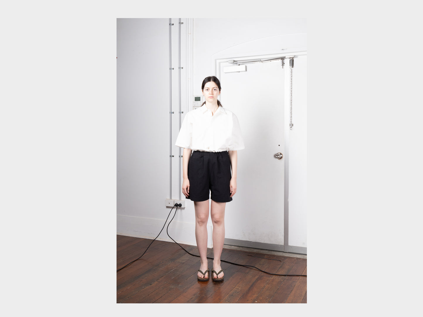 R0P7 "Easy Shorts" Black Wash