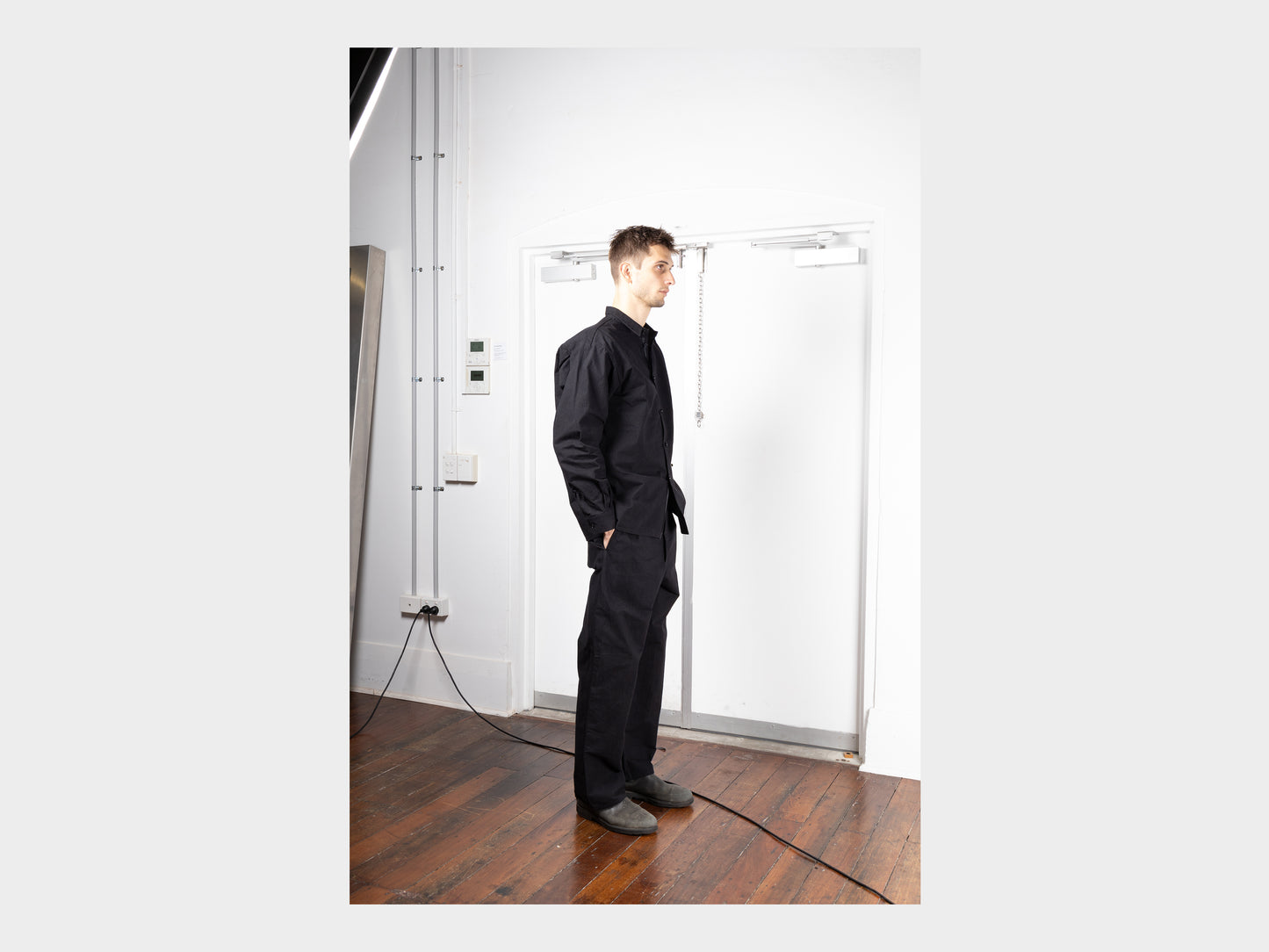 R0S1 "Shirt-1" Black Wax