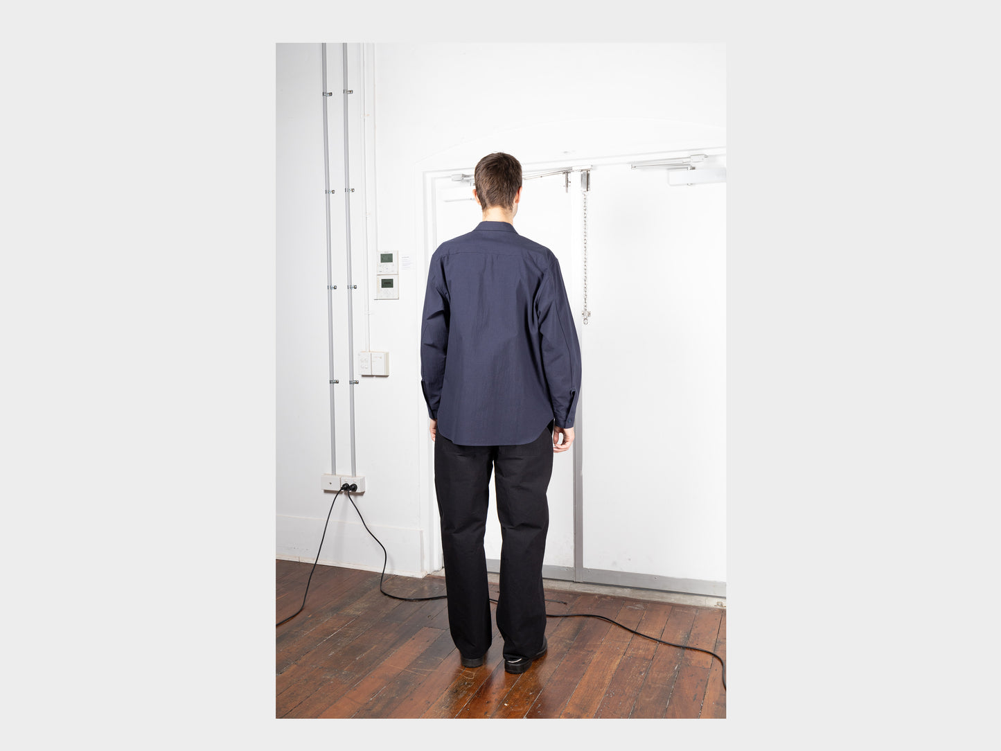 R0S8 "Weather Shirt" Navy Weather