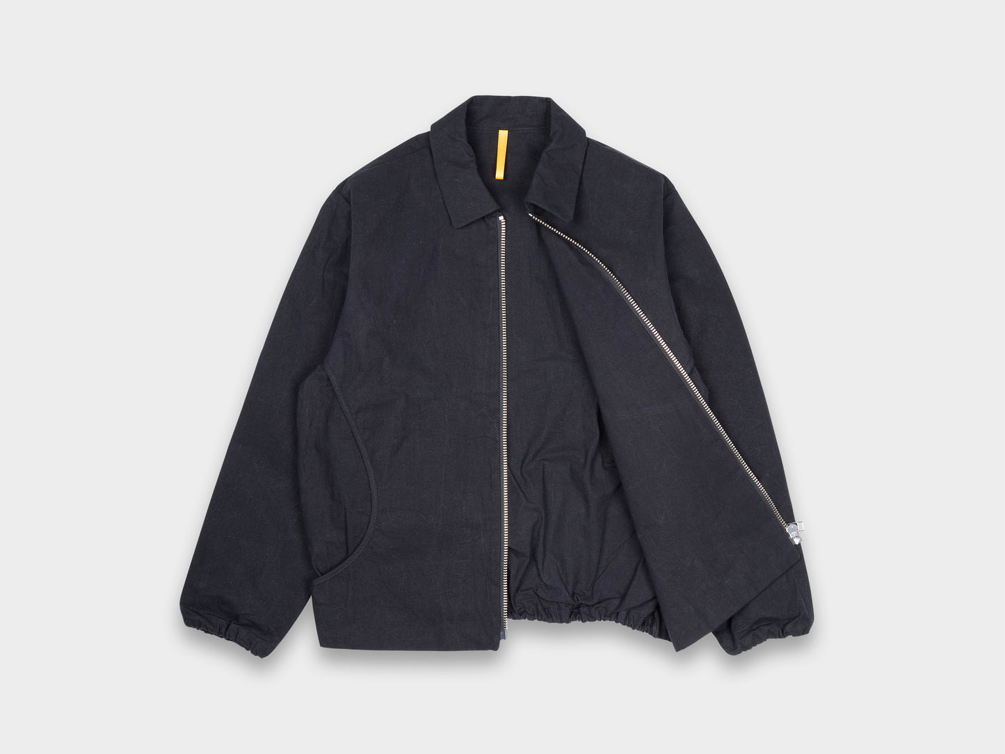 R0S3 "Scoop Shirt" Black Wax