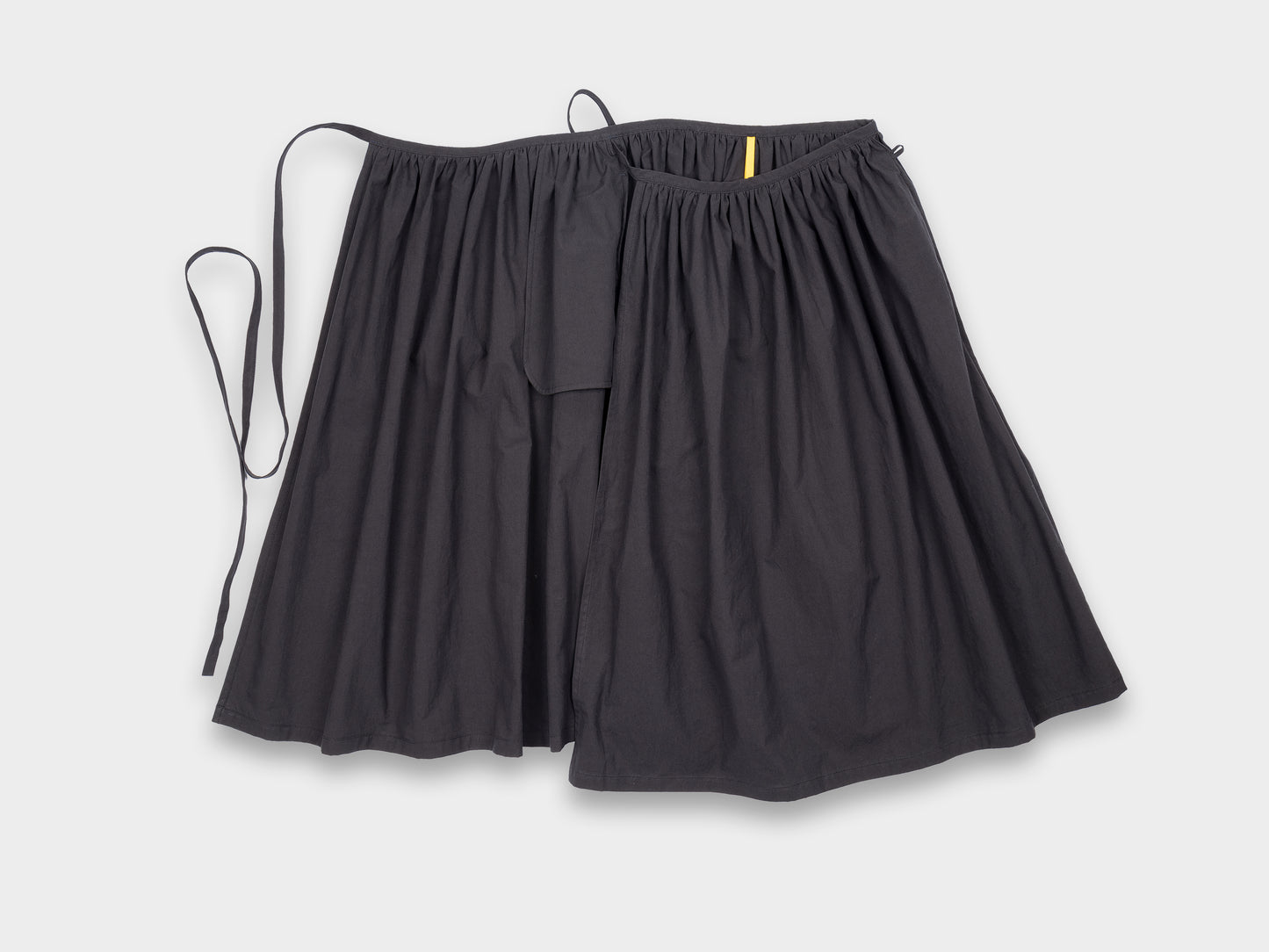 W-SPP6 "Gather Skirt" Black Weather