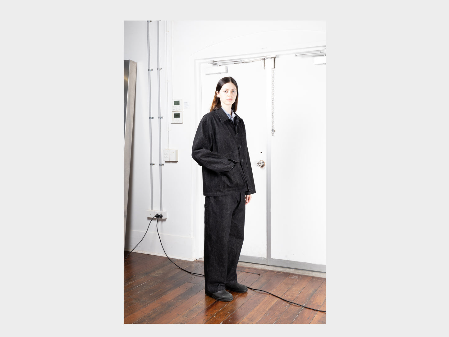 R16J2 "Jebok Jacket" Black Slub Denim