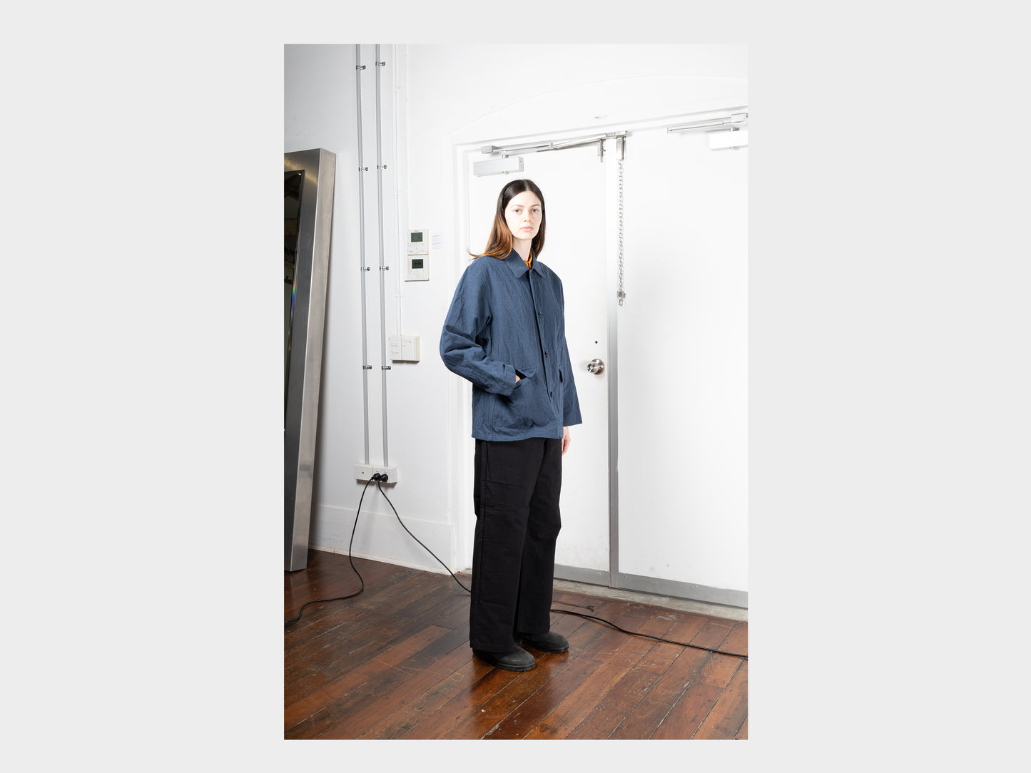 R16O2 "Coverall" Blue Metal Linen