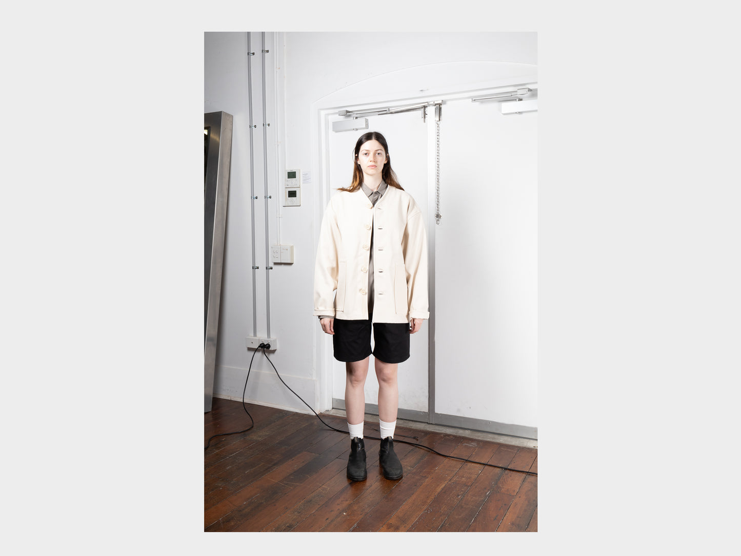 R16S3 "Summit Shirt" Limestone Canvas