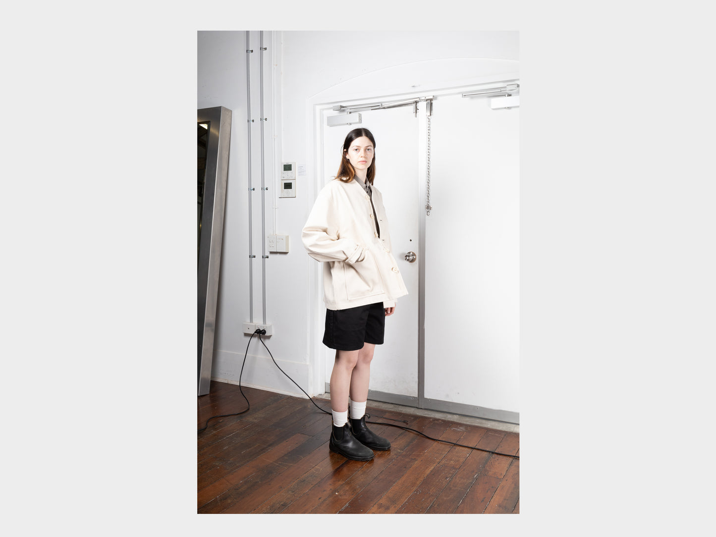 R16S3 "Summit Shirt" Limestone Canvas