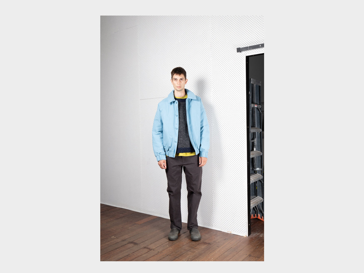 R17D3 "Down Blouson" Mineral Wax