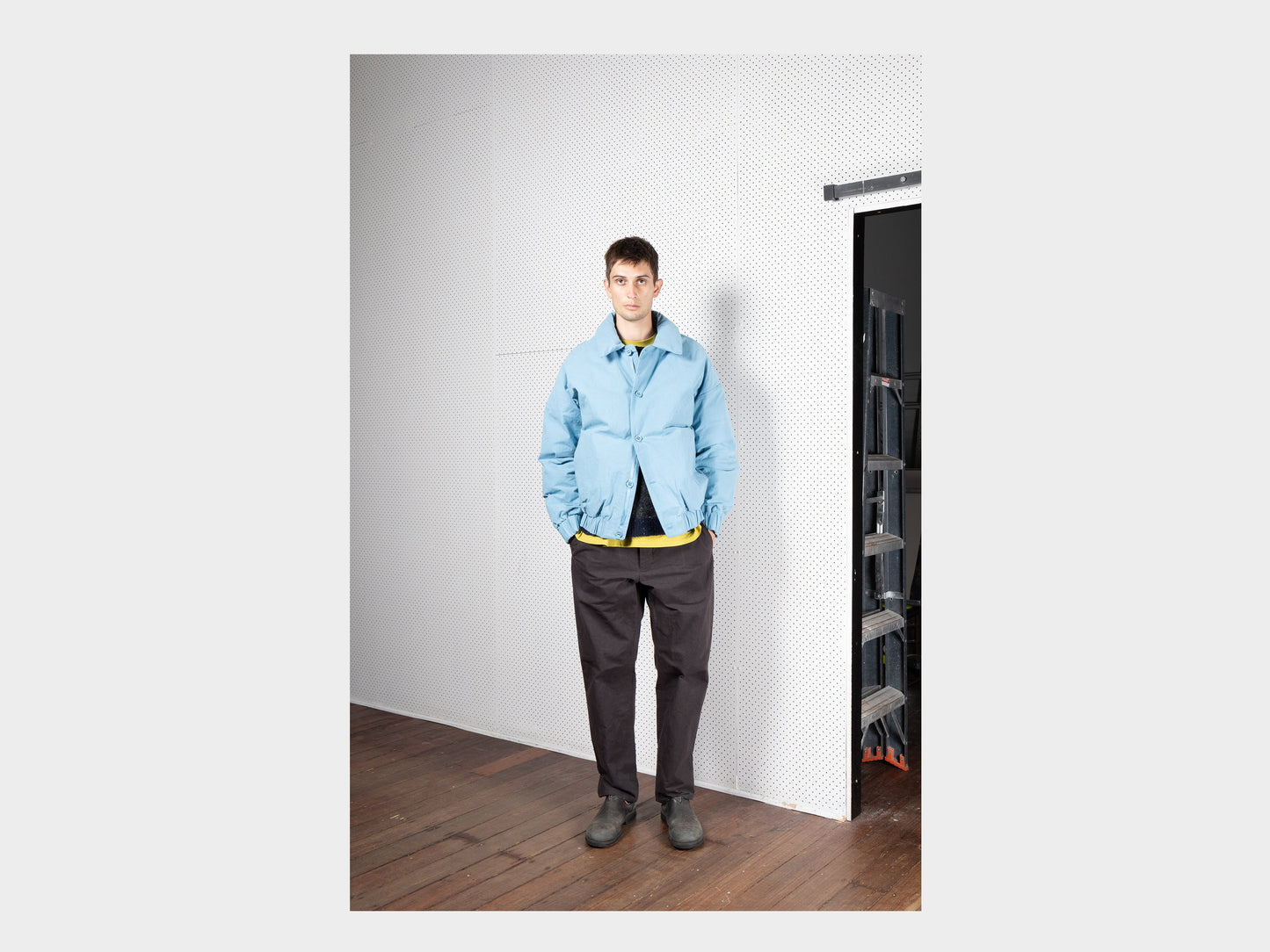 R17D3 "Down Blouson" Mineral Wax