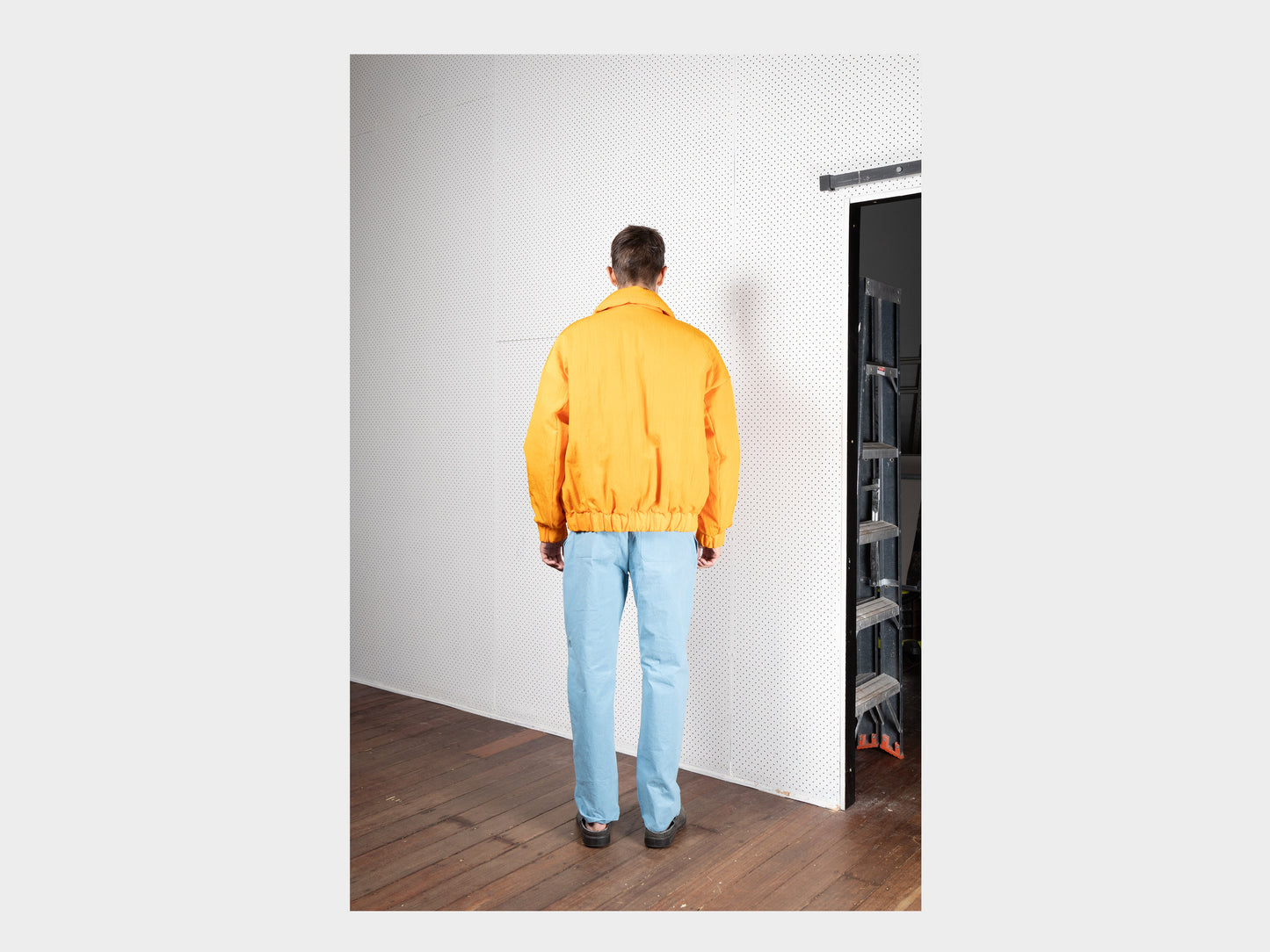 R17D3 "Down Blouson" Neon Nylon