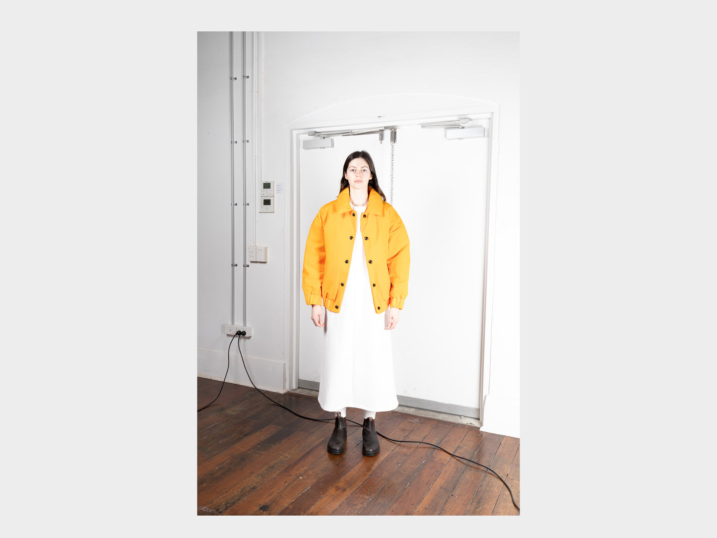 R17D3 "Down Blouson" Neon Nylon