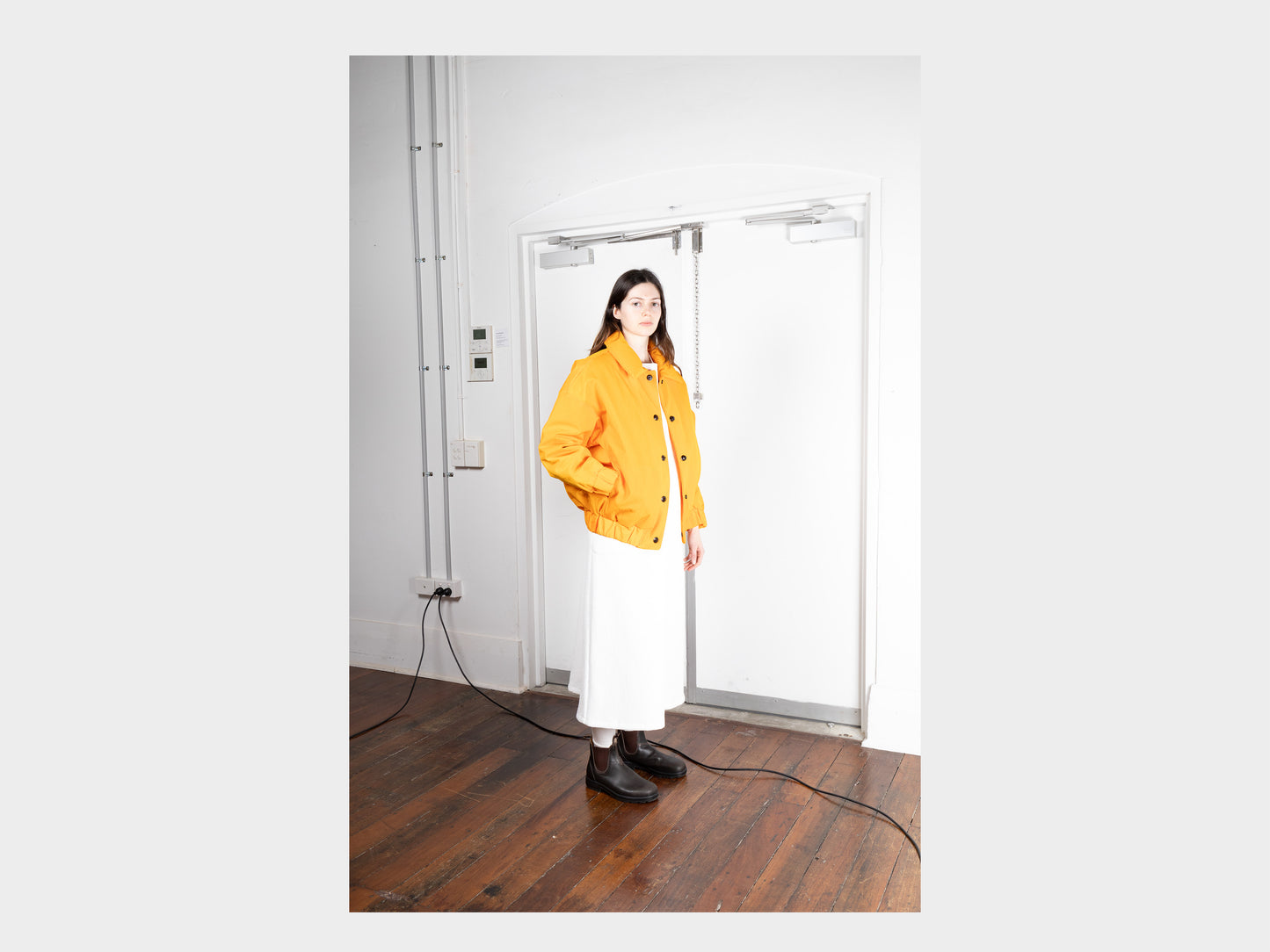 R17D3 "Down Blouson" Neon Nylon