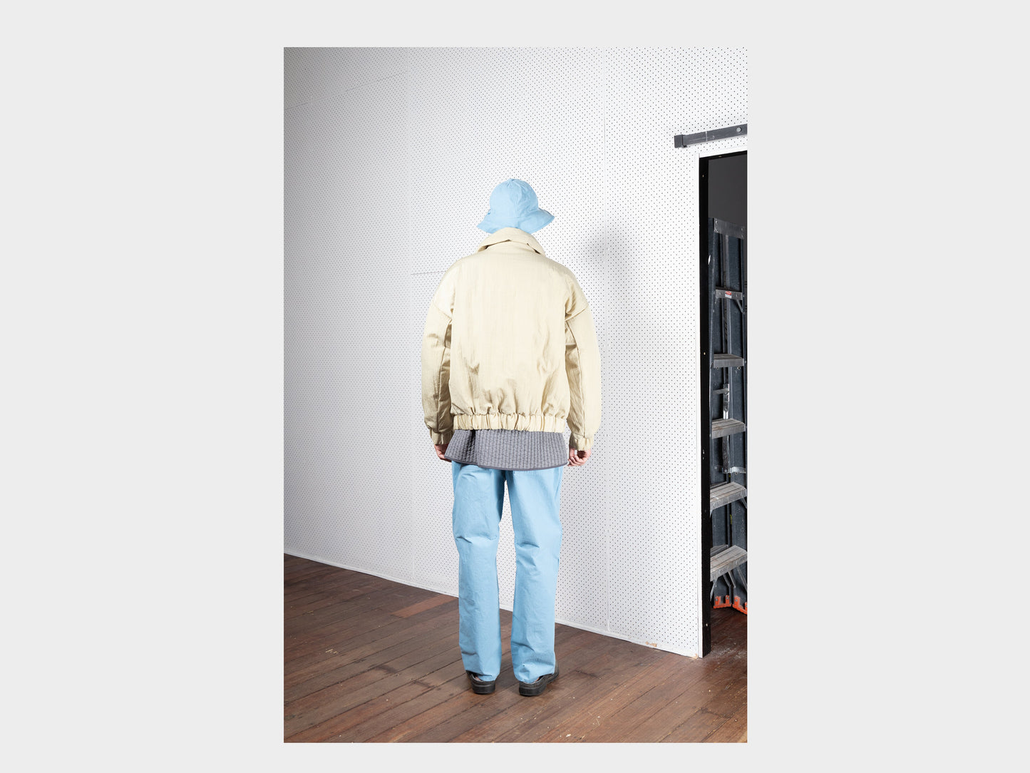 R17D3 "Down Blouson" Pine Nylon