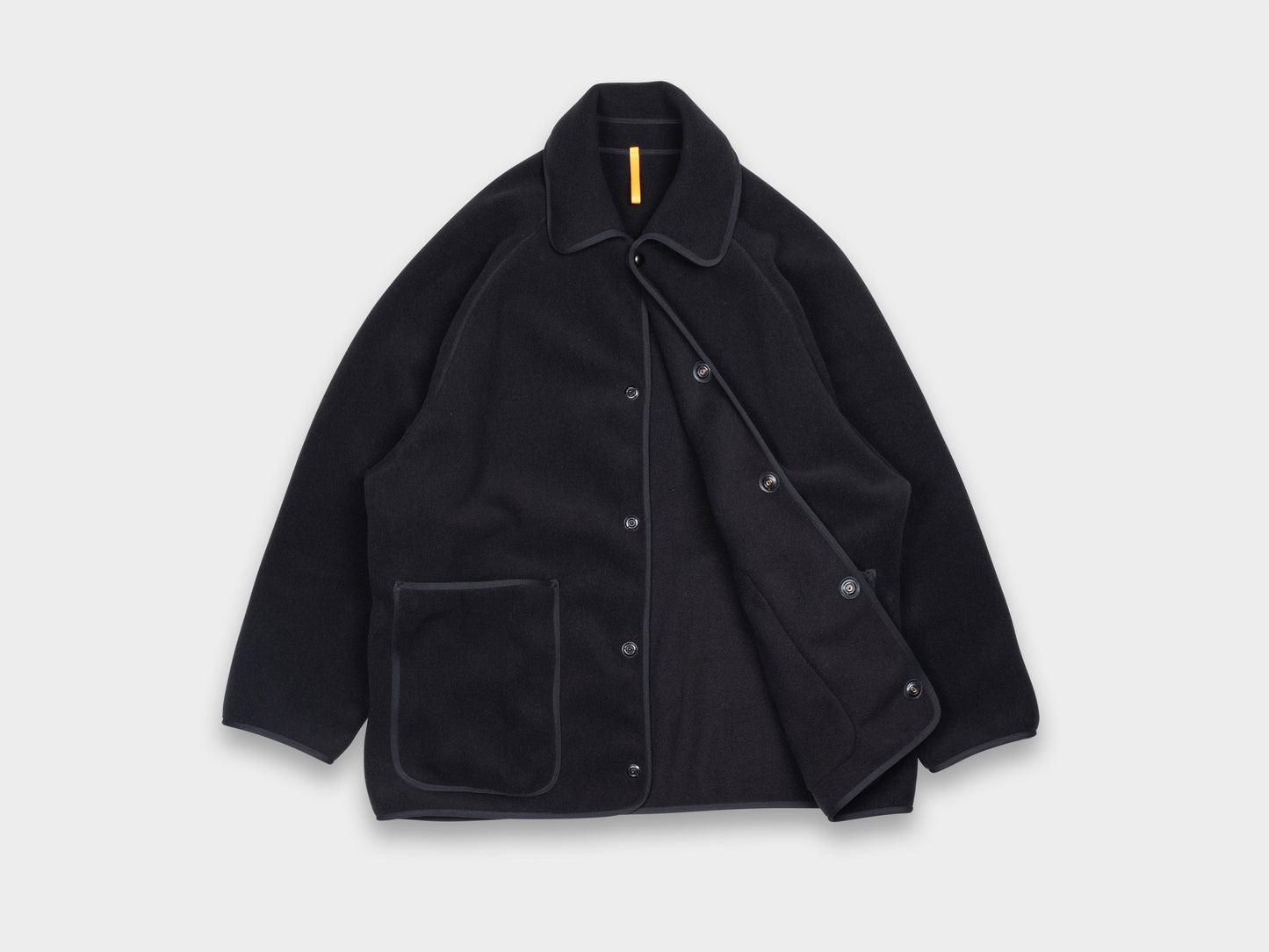 R17F1 "Fleece Soft Jacket" Black 300