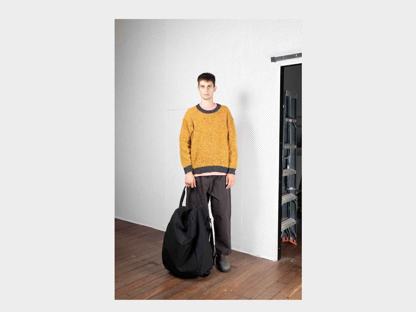 R17G3 "Roaming Duffle" Black Nylon