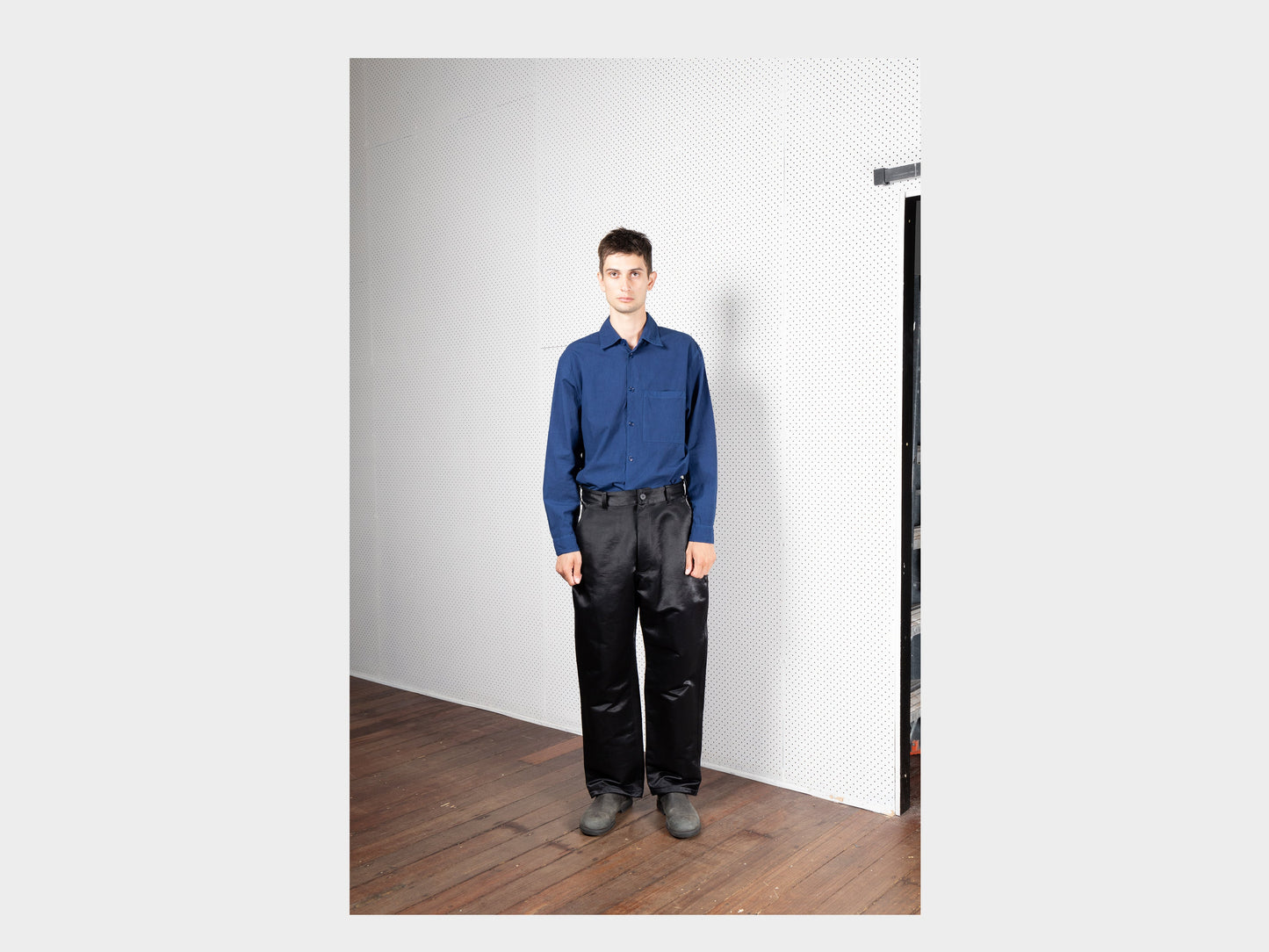 R17J6 "Jebok Pants" Black Double Face