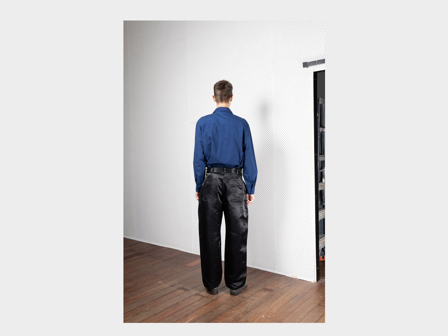 R17J6 "Jebok Pants" Black Double Face