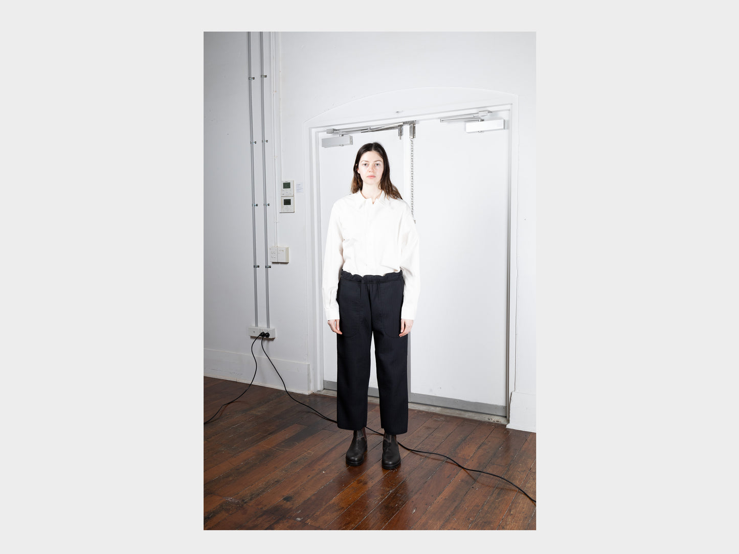 R17O6 "Easy Pants" Black Nubi