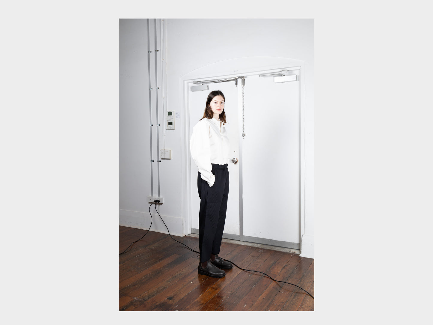 R17O6 "Easy Pants" Black Nubi