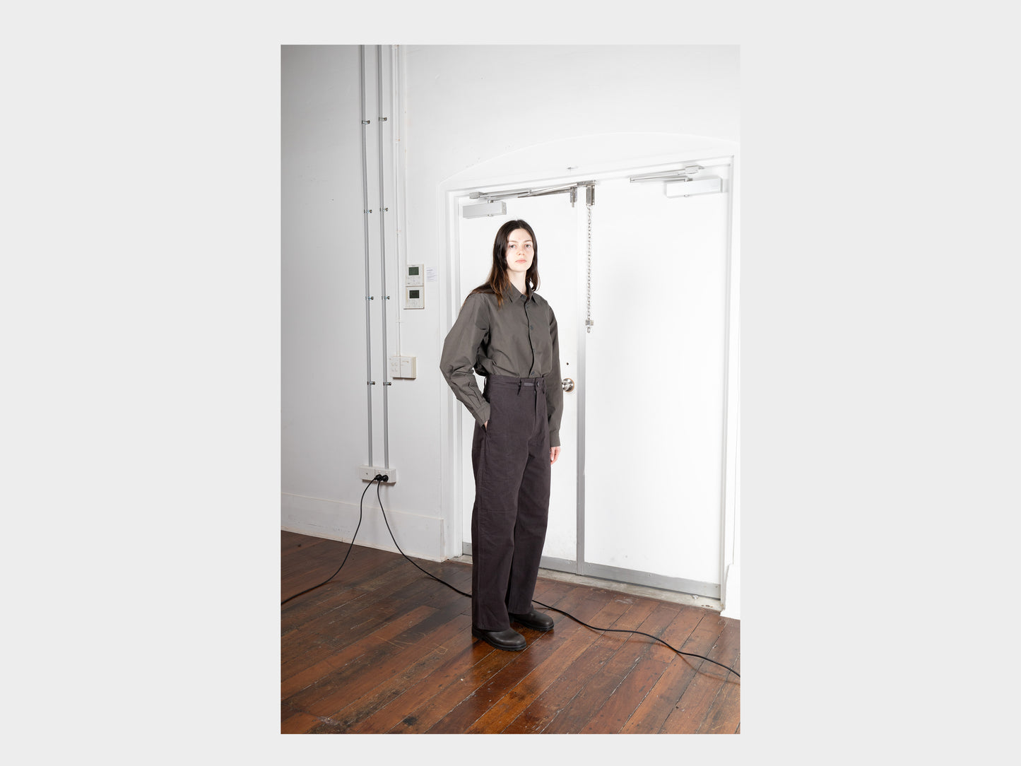 R17P4 "Wide Pants" Earth Wax
