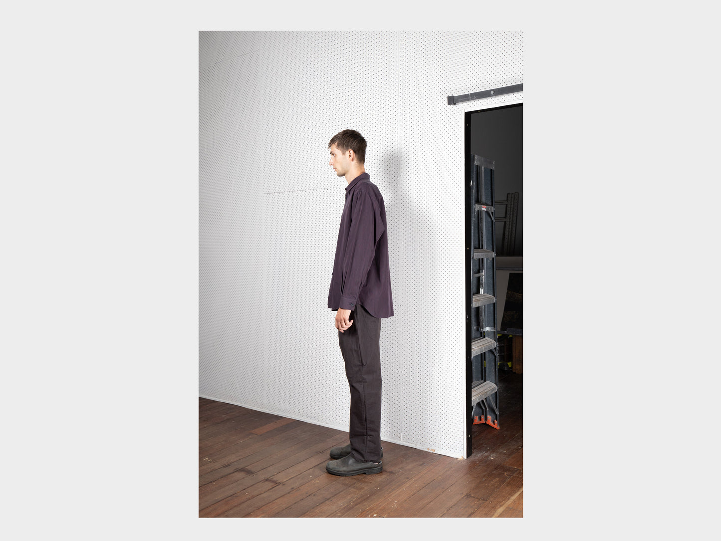 R17S8 "Weather Shirt" Pink Pin