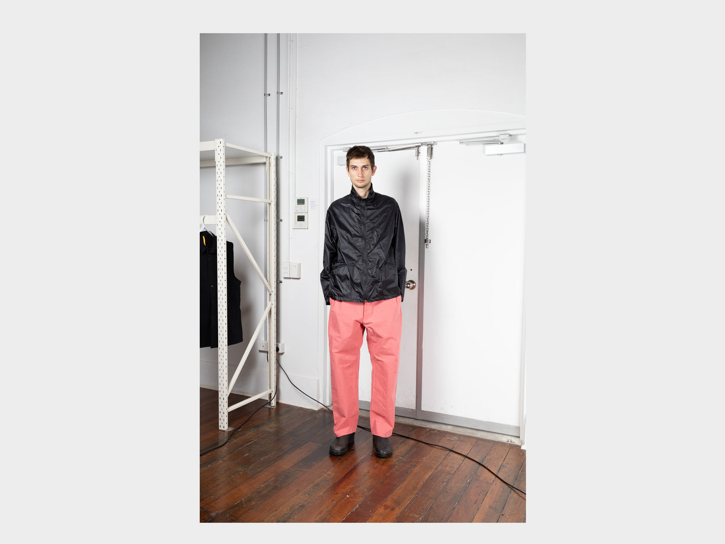 R18N3 "Track Shirt" Black Track