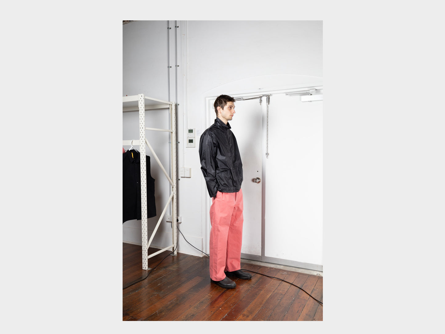 R18N3 "Track Shirt" Black Track