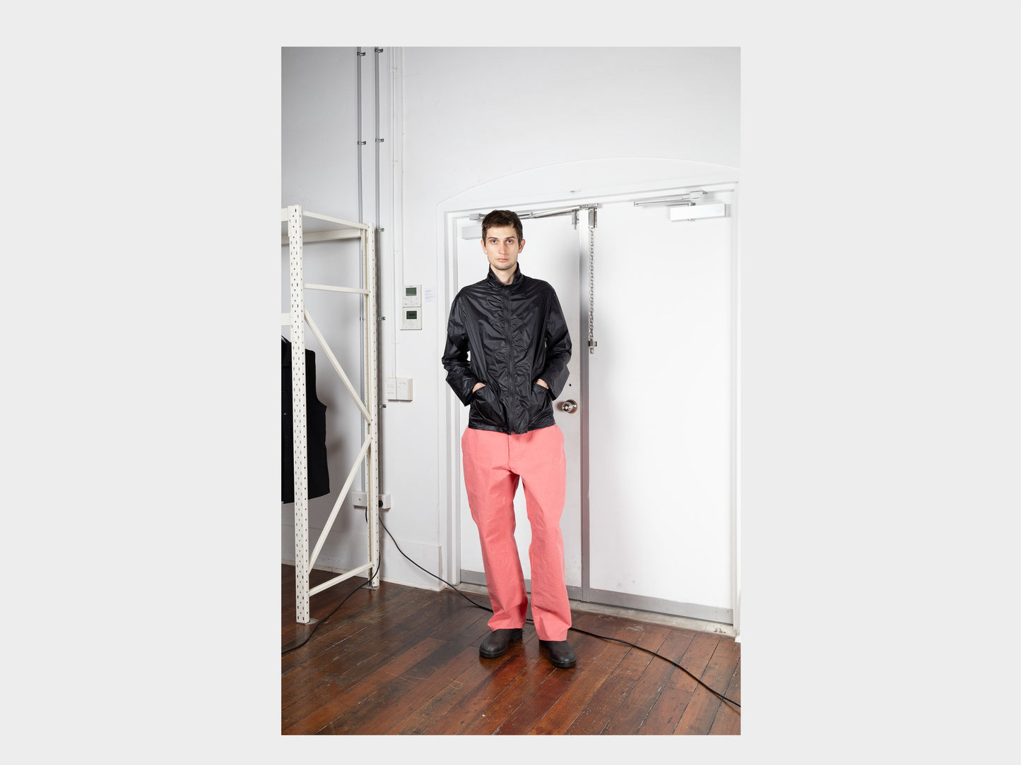 R18N3 "Track Shirt" Black Track