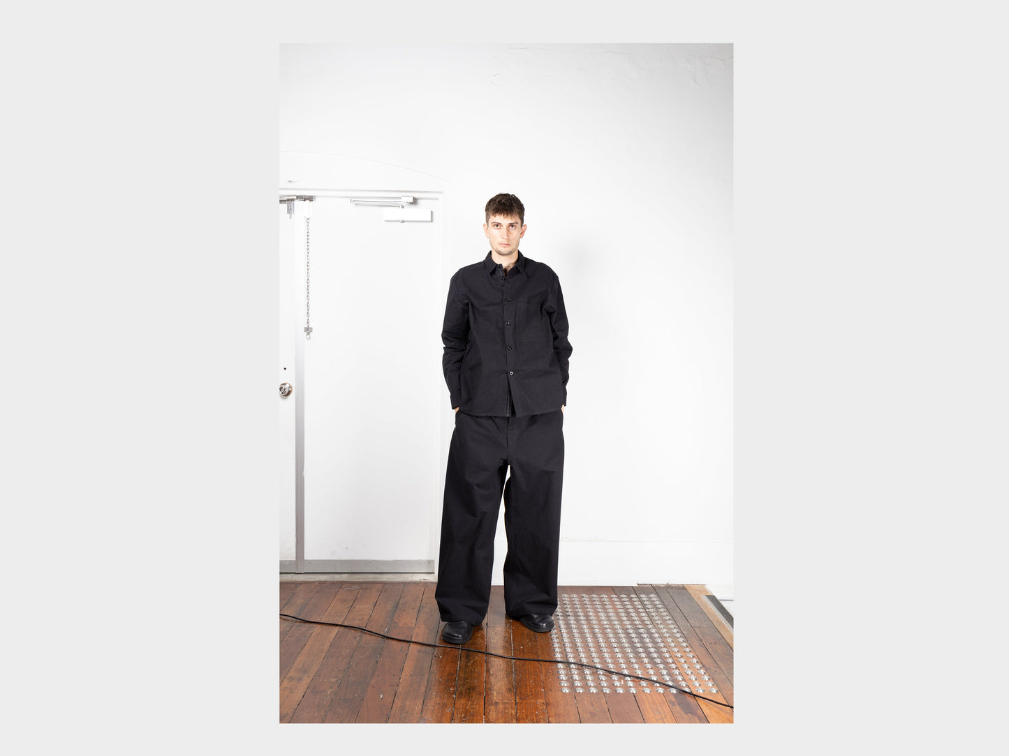 R19S1 "New Shirt-1" Black Wax
