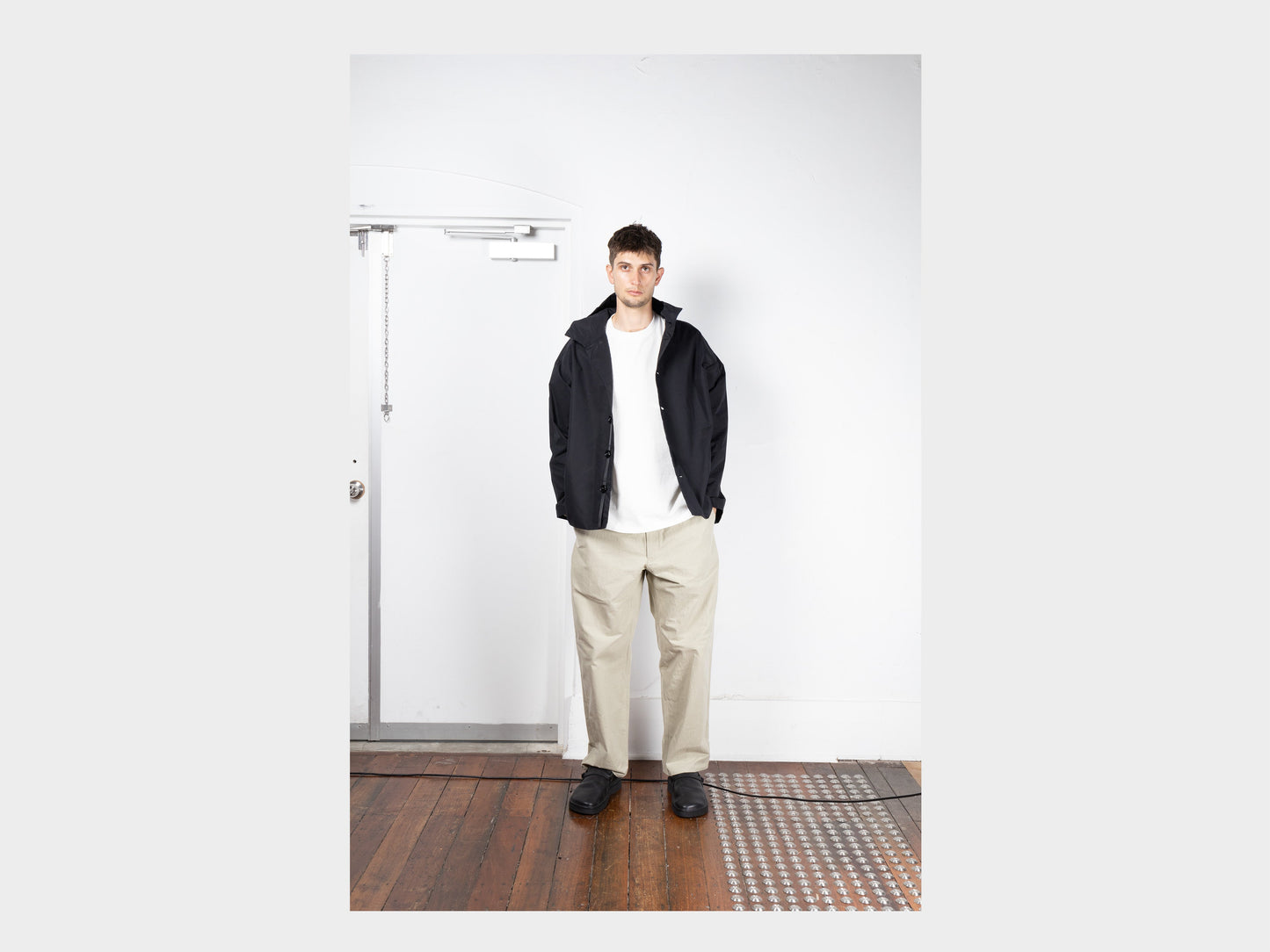 R19Y3 "Gill Jacket" Black Master Shield