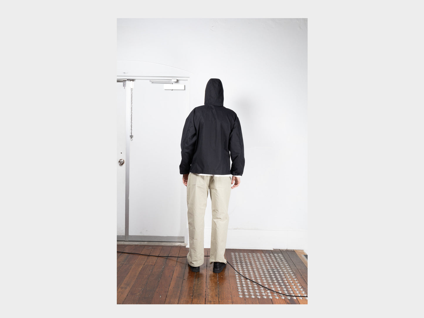 R19Y3 "Gill Jacket" Black Master Shield