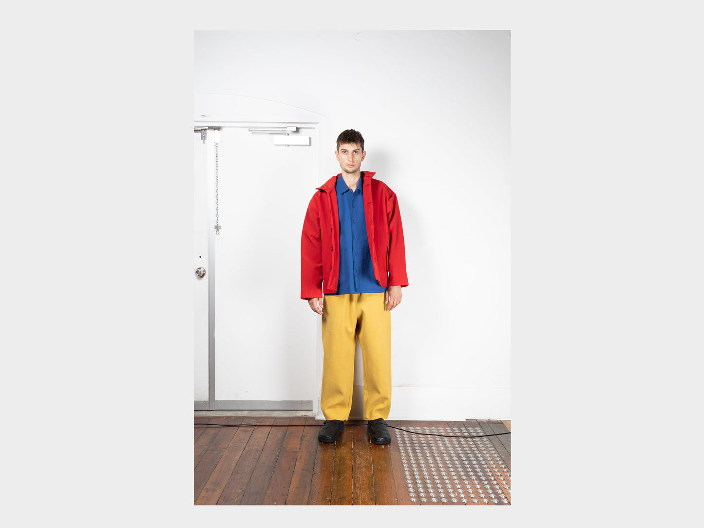 R19Y3 "Gill Jacket" Waratah Nylon