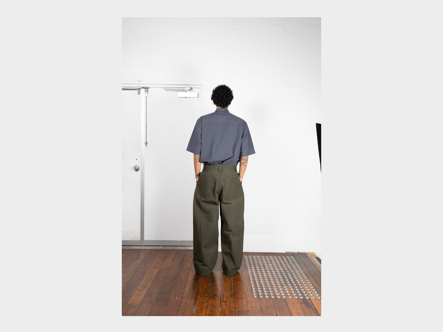 R20P8 "Sail Pants" Woodland Wax