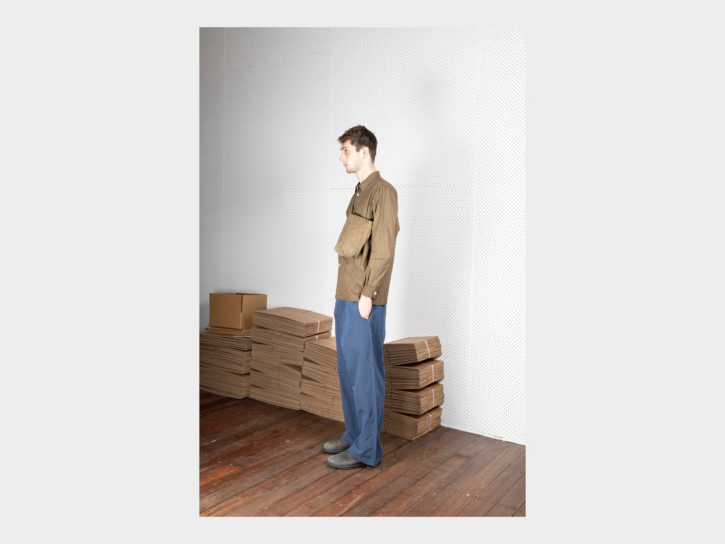 SPB3 "Shoulder Pouch" Fukugi Khaki