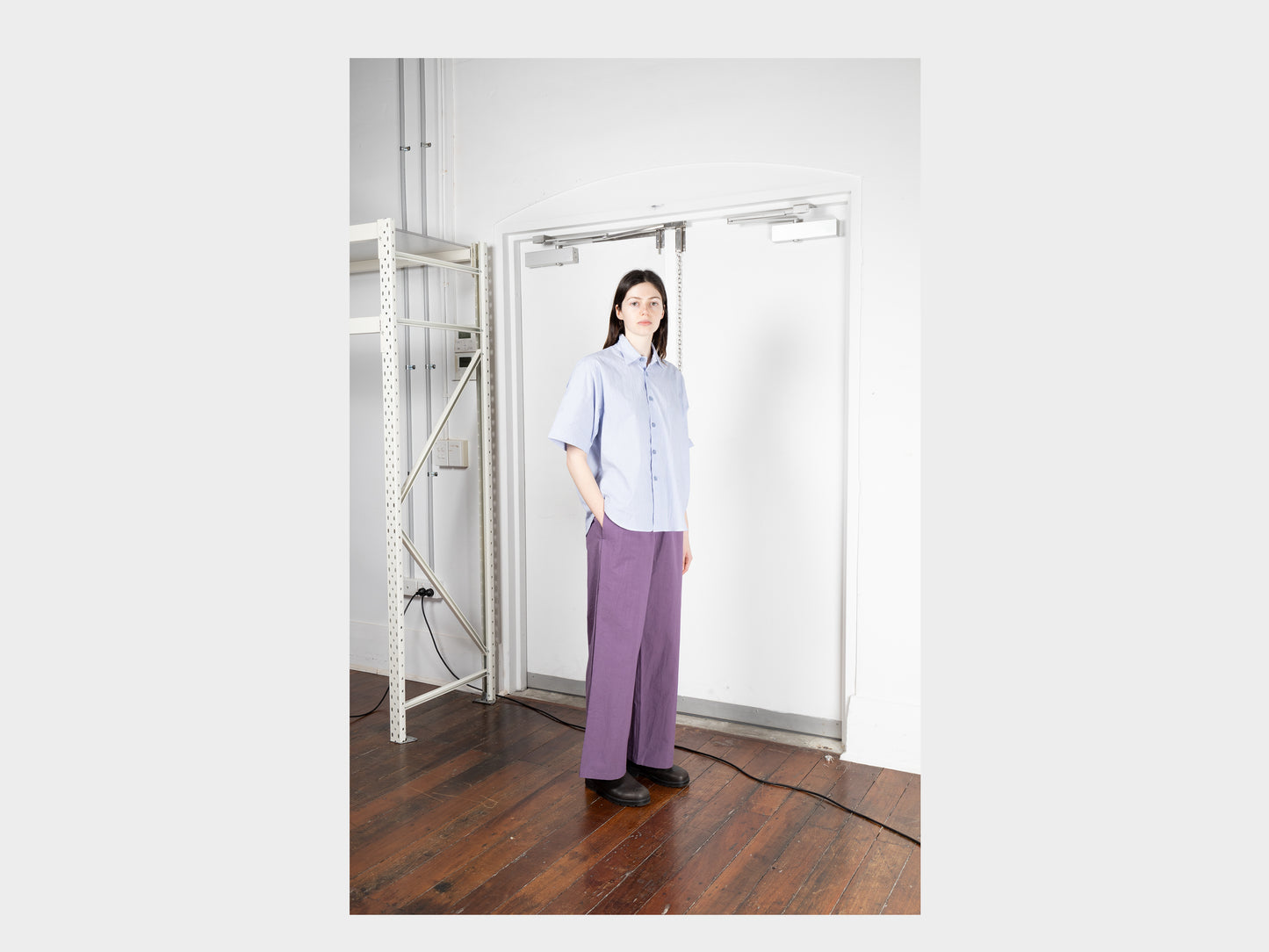 SPS9 "S/S Weather Shirt" Wave Cordlane