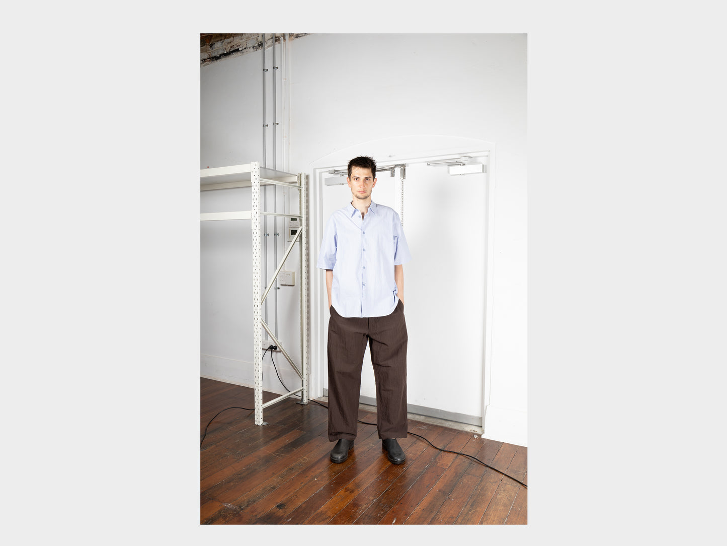 SPS9 "S/S Weather Shirt" Wave Cordlane