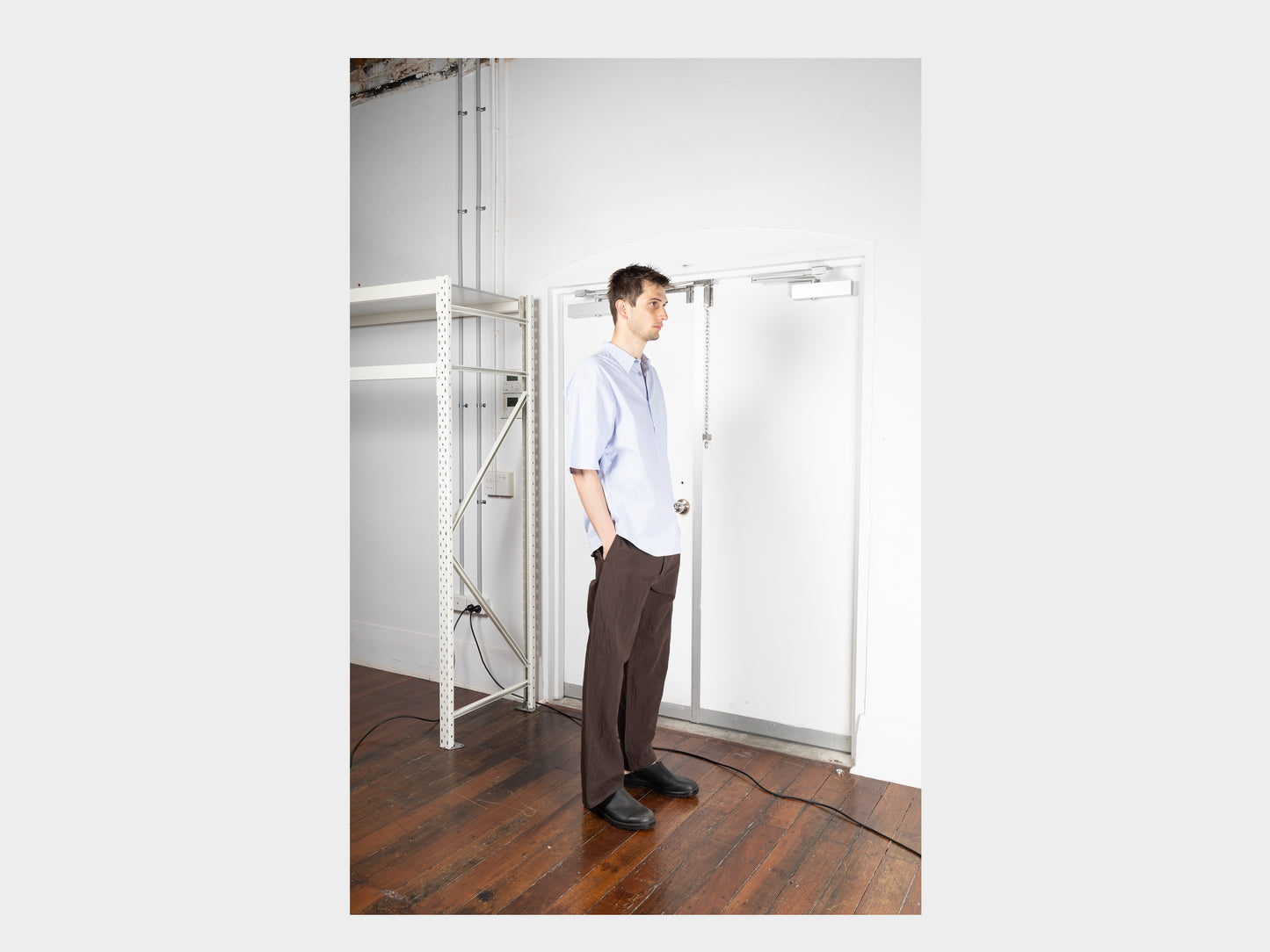 SPS9 "S/S Weather Shirt" Wave Cordlane