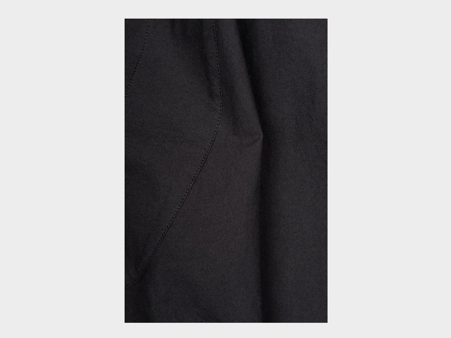 W-R0S8 "Jeogori Shirt" Black Weather