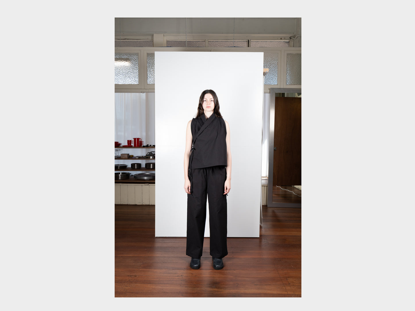 W-R0P3 "Soft Pants" Black Weather