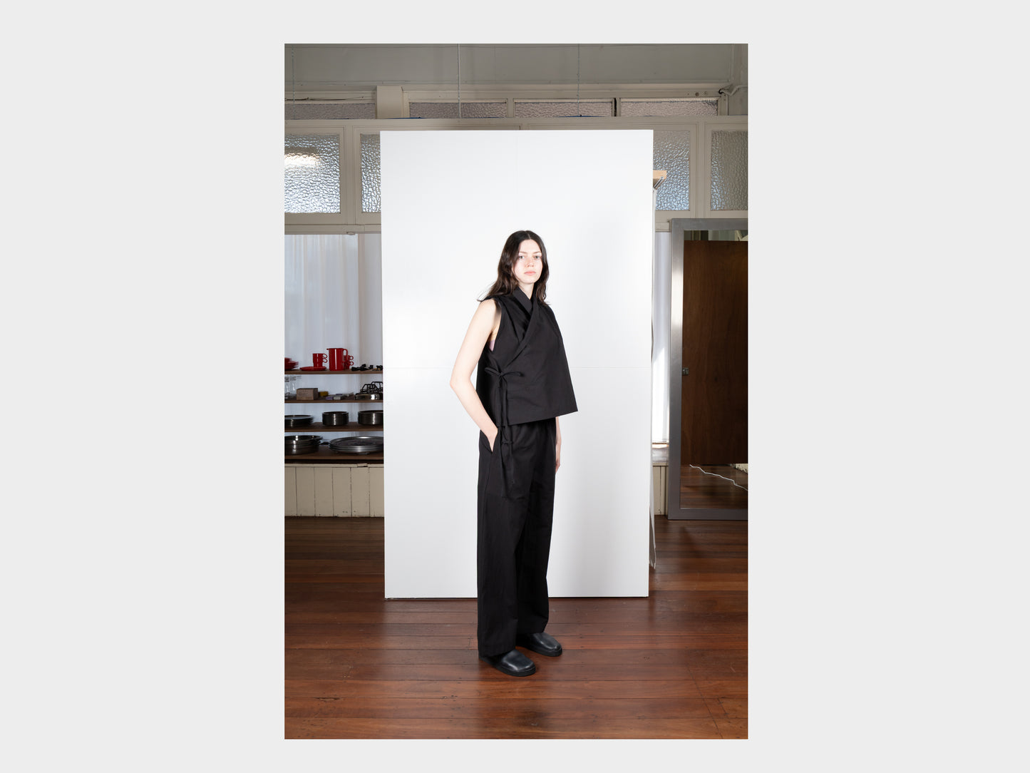 W-R0P3 "Soft Pants" Black Weather